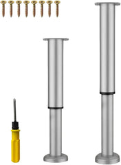 2x NCRGB nastavljivi kovinski pohištveni nogi - 40–70 cm