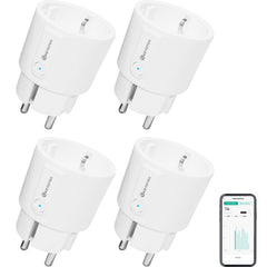 4x KETOTEK pametna WiFi vtičnica z merjenjem porabe 10A