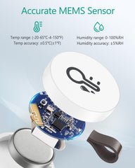 ORIA Bluetooth termometer in higrometer – komplet 3 kosov