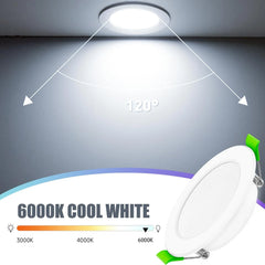 12x MIZLAY 98 mm 5 W LED vgradni reflektor - 6000 K