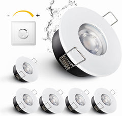 6x 5W 6000K SWEIER LED Vgradni Reflektorji 5W 6000K