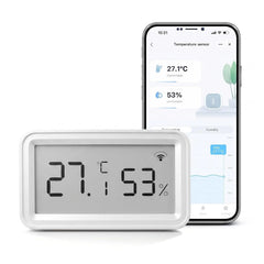 CHATTHEN Wi-Fi termometer in higrometer z LCD-zaslonom