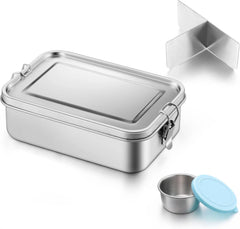 JOYFAIR inox bento posoda s 3 predelki 2400 ml