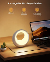 BONSERY LED nočna svetilka z upravljanjem na dotik in daljinskim upravljalnikom - set 2 kosov