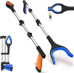 WISETEN komplet 2 prijemalnih klešč z magnetnim nastavkom za starejše in gibalno ovirane osebe - 110 cm