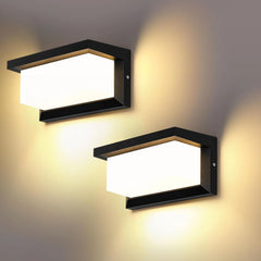 2x LIGHTSJOY zunanja LED stenska svetilka 18 W