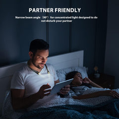 Vratna bralna svetilka z nastavljivimi barvami in svetlostjo