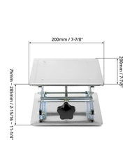 QWORK laboratorijska dvižna platforma 200 × 200 mm