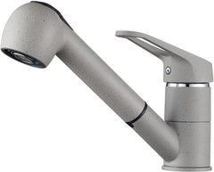 Izvlečna kuhinjska armatura z dvema načinoma curka – granitno siva