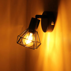2x DA LIGHT stenska svetilka E14 z nastavljivo glavo
