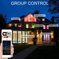 FVTLED 31 mm WiFi RGB Vgradne Talne LED Svetilke – Set 10 kos