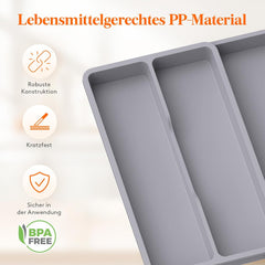 LIFEWIT raztegljiv organizator za jedilni pribor za predale