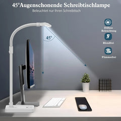 LOTTBUTY 80cm dvojna LED namizna svetilka - 24 W