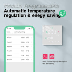 BEOK CONTROLS Pametni Wi-Fi termostat za vodno talno gretje