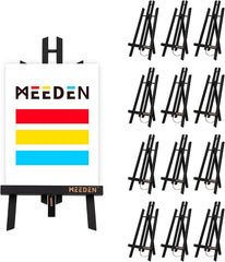 MEEDEN 12-delni komplet namiznih slikarskih stojal – 40 cm