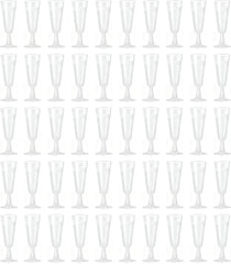 AKOLAFE set 50 plastičnih kozarcev za penino – 160 ml