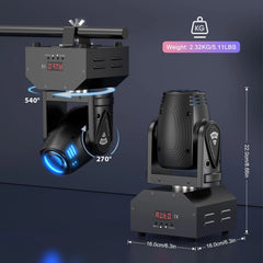 U`KING RGBW LED odrska luč z DMX