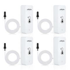 4x CHATTHEN Wi-Fi termometer in higrometer z zunanjo sondo