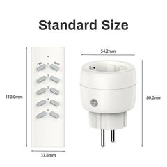 4x UCOMEN 2300 W daljinsko vodena vtičnica
