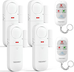 4x TECKNET brezžični alarm za okna in vrata