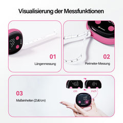 SUNHAIXIA Fitdays pametni merilni trak za telo z aplikacijo "Fitdays"