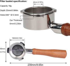 CAPFEI 54mm portafilter za Sage/Breville espresso aparate