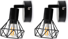 2x DA LIGHT stenska svetilka E14 z nastavljivo glavo