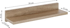 3x COMFORTCOVE stenska polica - 39x12x8cm