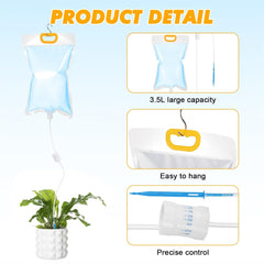 YIMOMOYI Samodejni namakalni sistem z infuzijskimi vrečkami – komplet 4 kosov (3,5 L)