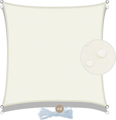 COOL AREA vodoodporno kvadratno senčno jadro – 2,5 × 2,5 m