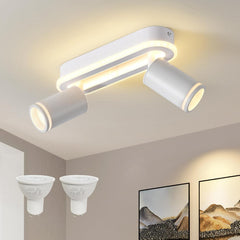 MYCUL LED stropni reflektor z 2 žarnicama GU10 3000 K