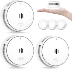 3x WISUALARM detektor dima z 10-letno baterijo