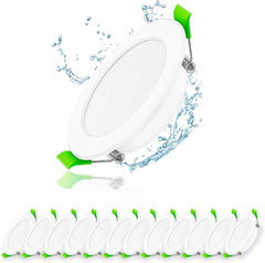 12x MIZLAY 98 mm 5 W LED vgradni reflektor - 6000 K