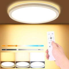 LEZOE 22cm LED stropna svetilka z daljincem