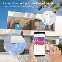CHATTHEN wifi termometer in higrometer za notranje prostore z aplikacijo