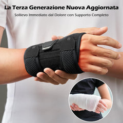 FREETOO L/XL ortopedska opornica za zapestje z 3 kovinskimi oporami
