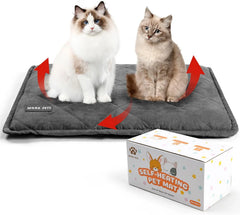 MORA PETS samogrelna odeja za mačke in pse 76 × 52 cm