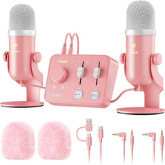 TONOR podcast mikrofon set z avdio vmesnikom