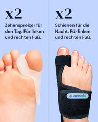 2x YOGAMEDIC Komplet za Hallux Valgus