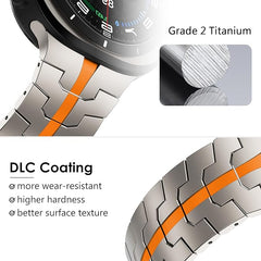 FULLIFE 47mm Titanium zapestnica za Samsung Galaxy Watch Ultra