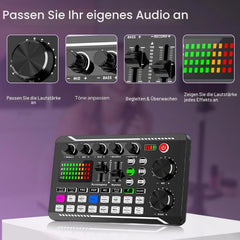 BEKASA podcast komplet z kondenzatorskim mikrofonom