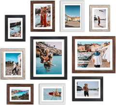 GIFTGARDEN komplet 10 okvirjev za slike različnih velikosti