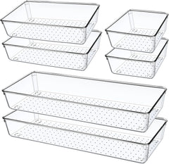 5x GIKLUX prozoren organizator za predale v 3 velikostih