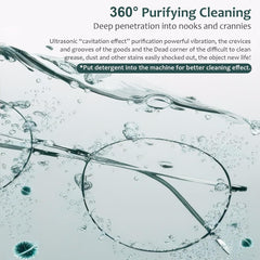 RIGATE Ultrazvočni čistilec nakita in občutljivih predmetov – 46 kHz