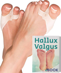 YOGAMEDIC– 6 delni Silikonski Set Ločilci in Ravnalci Prstov za Hallux Valgus