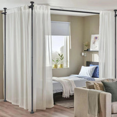 DAKEPOLE raztegljiv okvir za pregrado 280 × 317 cm