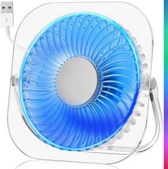 GOBRILLFUN RGB USB namizni ventilator