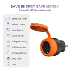 UCOMEN Pametna zunanja vtičnica - komplet 2 kosov