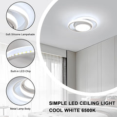 COMELY LED stropna svetilka 32W 6500K 27cm