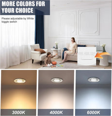 6x CLOKSH 85 mm LED vgradni reflektor 6 W IP44